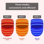 LED Facial Therapy Mask - 2021 3 Color Photonics Skin Rejuvenation Beauty Shield