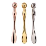 Mini Metal Eye Cream Spoon - 3 Colors Reusable Zinc Alloy Makeup Spatula Stick