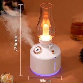 Air Humidifier Vintage Lamp - Home Skin Moisturizing Camping Atmosphere Light