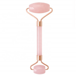 Rose Quartz Jade Roller - Dual-Ended Anti-aging Cooling Facial Massage Tool