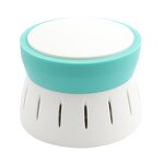 Round Baby Shower Brush - Big Soft Synthetic Hair Harmless Bath Cleansing Tool