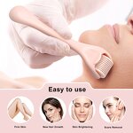 540 Titanium Derma Roller - Microneedle Roller Face Body Beard Hair Growth