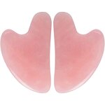 Rose Quartz Jade Roller - Wholesale Real Crystal Face Lift Gua Sha Tool