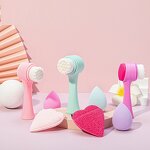 Velvet Face Wash Kit - Cloud Headband Wrist Band Set Custom Package