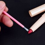 Disposable Nylon Lip Brush - Lipstick Gloss Wand Eyeshadow Cosmetic Tool