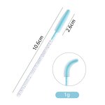 Silicone Mascara Brushes - Wholesale Shiny Colorful Disposable Eyelash Wand