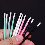 Disposable Nylon Lip Brush - Lipstick Gloss Wand Eyeshadow Cosmetic Tool