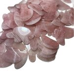 Pink Resin Gua Sha Comb - Facial Lifting Scalp Face Eye Relaxation Tool