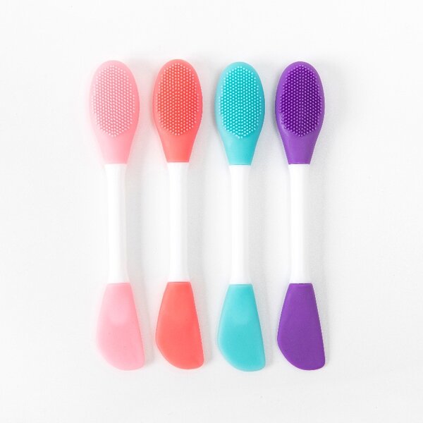 Double Head Silicone Mask Brush - Wholesale Bear Shaped Skin Care Cosmetic Tool