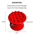 Double Side Facial Cleaning Brush - Soft Bristles Silicone Deep Pore Exfoliator