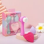 Velvet Face Wash Kit - Cloud Headband Wrist Band Set Custom Package