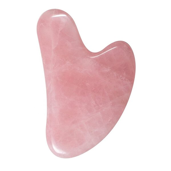 Rose Quartz Jade Roller - Wholesale Real Crystal Face Lift Gua Sha Tool