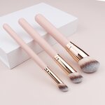 Mini Makeup Brush Set - Wholesale Custom Logo Angled Powder Foundation Brush