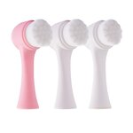 Double Head Mask Brush Set - Silicone Wash Brush Makeup Egg Gift Box Combo