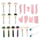 Jade Roller Gua Sha Set - OEM ODM Private Logo Facial Stone Massager