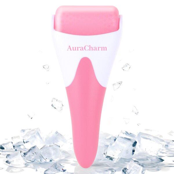 Pink Ice Roller - In Stock Anti-aging Freeze Skin Cooling Facial Massager