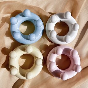 Ceramic Gua Sha Tool - Factory Sale Custom Face Care Muscle Relaxing Massager