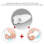 Hallux Valgus Correction Manufacturer - Super Soft Silicone Protector Toe Separator