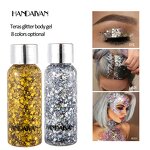 Body Glitter Gel Manufacturer - HANDAIYAN for Nail Hair Face Flash Heart Gold Silver