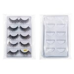 False Eyelashes Manufacturer - 2020 NEW 5 Pairs Mink 3D Thick Crisscross Natural