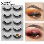 False Eyelashes Manufacturer - 2020 NEW 5 Pairs Mink 3D Thick Crisscross Natural