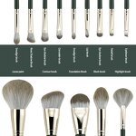 Makeup Brush Set Manufacturer - 14Pcs Large Fluffy Soft Eye Shadow Foundation Blush