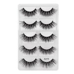 False Eyelashes Manufacturer - 5 Pairs Natural Long Full Strip Mink Thick 3d