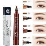 Eyebrow Pencil Manufacturer - SUAKE 4-TIP Liquid Waterproof Fork Tip Tattoo Pen