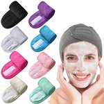 Headbands Manufacturer - Adjustable Soft Toweling for Facial Cleaning Bath Makeup