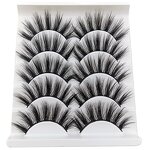False Eyelashes Manufacturer - 5 Pairs 3D Faux Mink Soft Fluffy Wispy Thick