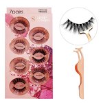 False Eyelashes Manufacturer - 7 Pairs Professional Reusable Natural Thick 3D