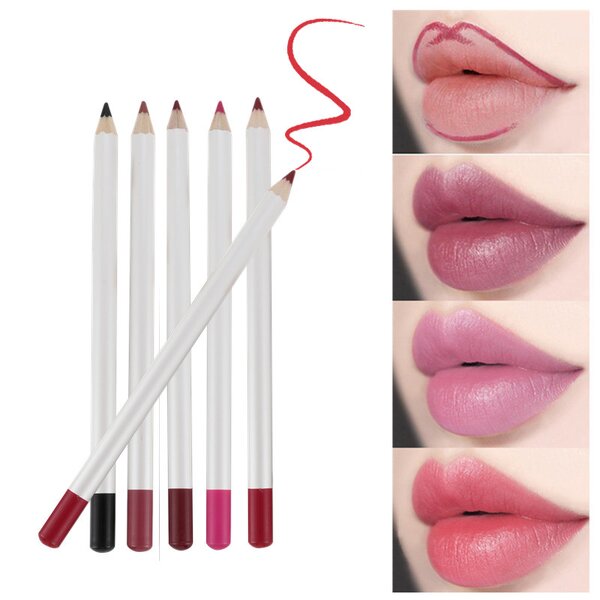 Lip Liner Manufacturer - 22 Colors Private Label Creamy White Waterproof Custom Nude