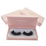False Eyelashes Manufacturer - 3D Mink Fiber Fake Natural Long Thick Curling Wispy