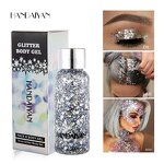 Body Glitter Gel Manufacturer - HANDAIYAN for Nail Hair Face Flash Heart Gold Silver
