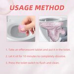 Toilet Cleaner Tablet Manufacturer - 12Pcs Effervescent Deodorant Remover Urine Stain