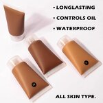 Liquid Foundation Manufacturer - Vegan Make up for Black Women Waterproof Matte OEM