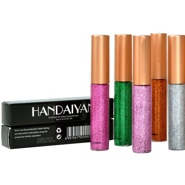 Liquid Eyeliner Manufacturer - HANDAIYAN Glitter Waterproof Shimmer Long Lasting