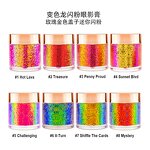 Eye Shadow Manufacturer - Private Label Glitter 8 Colors Diamond Loose Pigment Powder