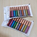 Liquid Eyeliner Set Manufacturer - HANDAIYAN 10pcs Shimmer Pigment Silver Gold