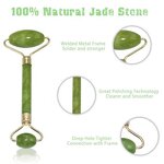Facial Massage Roller Manufacturer - Double Heads Jade Stone Face Lift Slimming