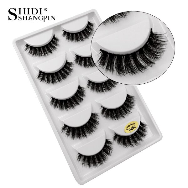 False Eyelashes Manufacturer - 10 Pairs 3D Mink Natural Thick Long Dramatic Fake