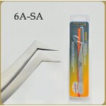 Eyelash Tweezers Manufacturer - VETUS 6A-SA Stainless Steel Anti-static 3D/6D
