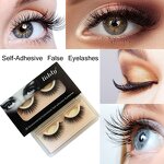 False Eyelashes Manufacturer - LIDDY New Self-Adhesive Natural Long Thick Soft