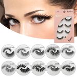 False Eyelashes Manufacturer - 4 Pairs Natural Thick 3D Mink Soft Long Extension