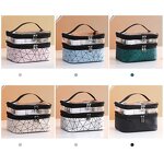 Cosmetic Bag Manufacturer - Multifunction Double Transparent Big Capacity Travel Makeup
