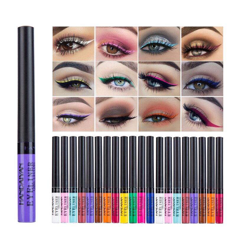 Matte Eyeliner Manufacturer - 12 Colors Waterproof Long-Lasting for Party