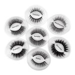 False Eyelashes Manufacturer - 7 Pairs Mink Natural Fluffy 3D Volume Lashes