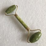 Facial Massage Roller Manufacturer - Double Heads Jade Stone Face Lift Slimming
