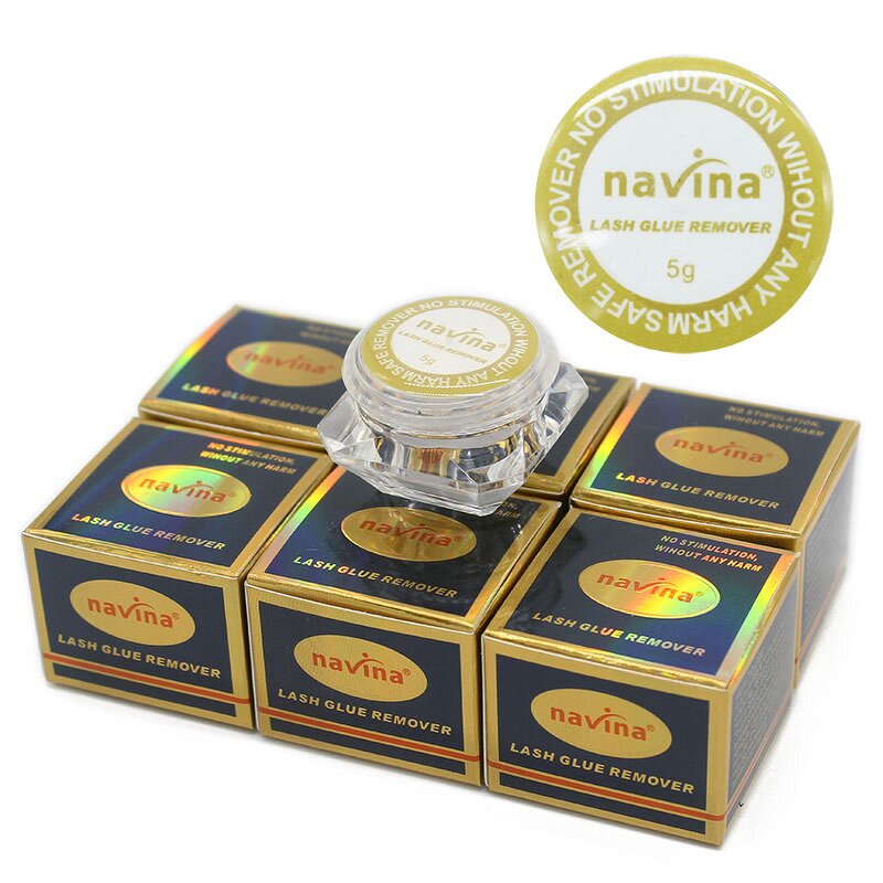 Lash Glue Remover Manufacturer - Navina 5g Individual Packed No Stimulation