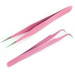 Tweezer Manufacturer - 2023 Hot Sale Stainless Steel Pink for Eyelash Extensions